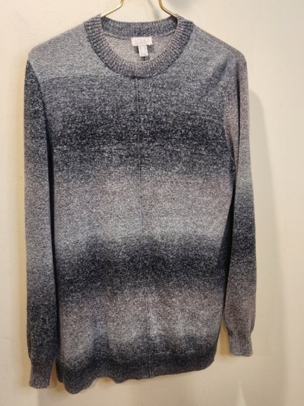 LOGO By Lori Goldstein Crew Neck Sweater Size M
